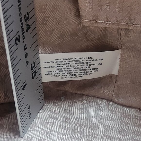 NWT Kate Spade Rachelle Wellesley Patent Leather Satchel--Cream and Black - Picture 14 of 16